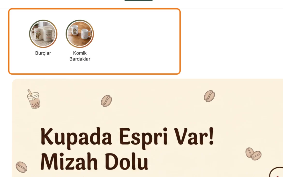 Hikayeler — Mağazada: 5matolye.com'da canlı çalışan hâli