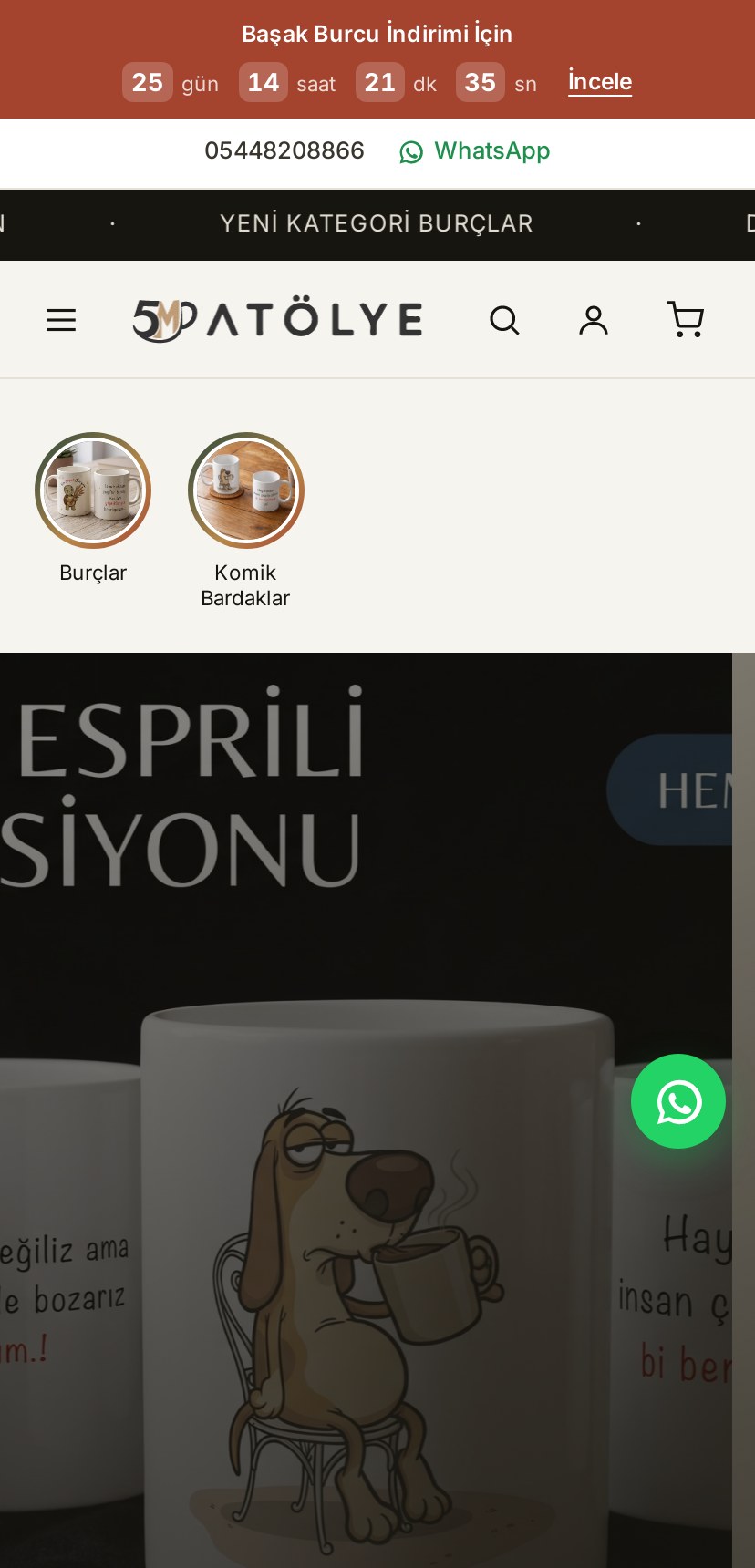 Goyomod e-ticaret teması mobil görünümü
