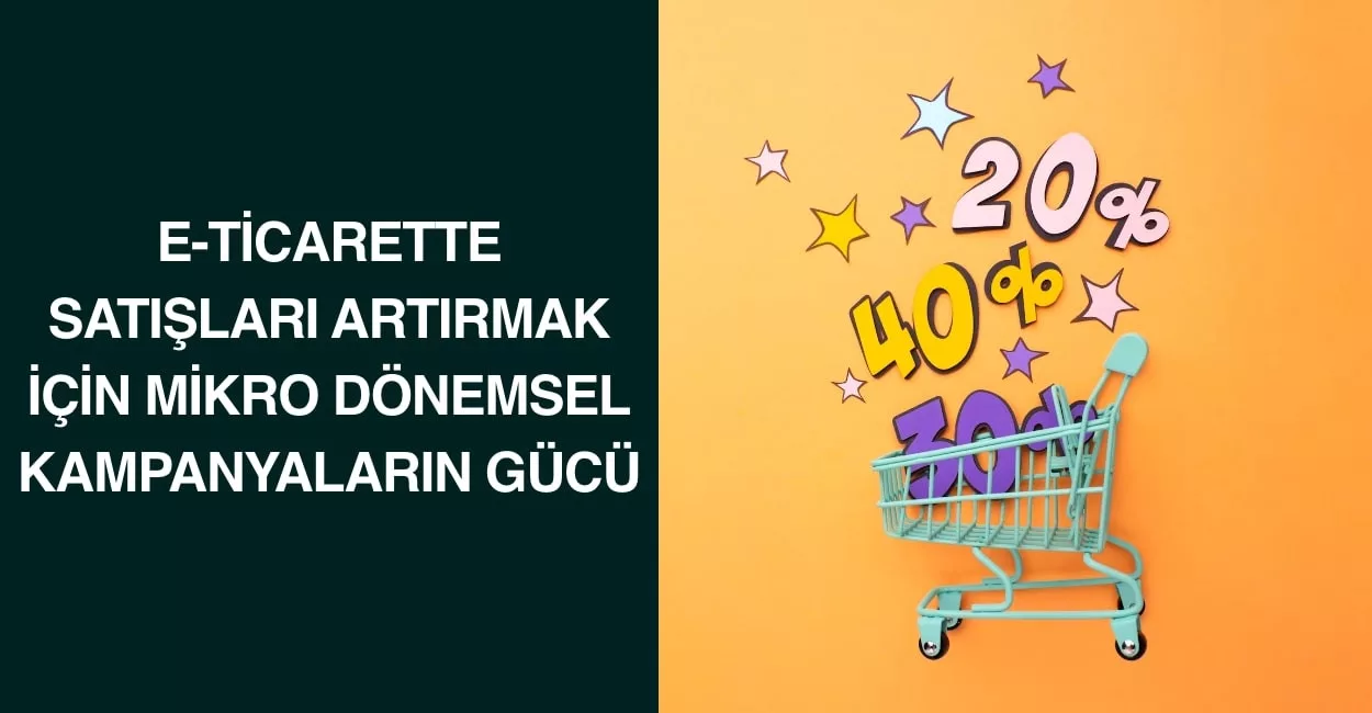 E-Ticarette Satışları Artırmak için Mikro Dönemsel Kampanyaların Gücü