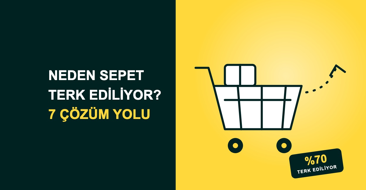 Neden Sepet Terk Ediliyor? Sepet Terk Oranını %50 Azaltmanın 7 Yolu