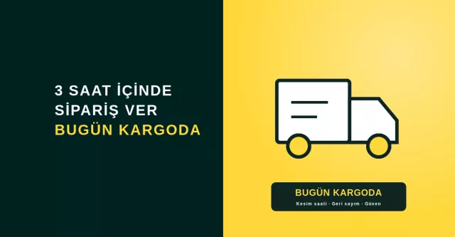 Bugün Kargoda Geri Sayımı: "3 Saat İçinde Al, Bugün Kargoda" Aciliyetinin Gücü