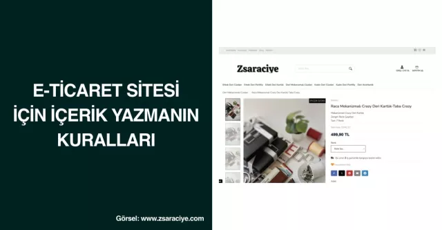 E-Ticaret Sitesi İçin İçerik Yazmanın Kuralları