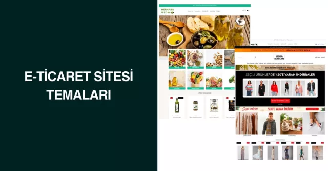 E-Ticaret Sitesi Temaları